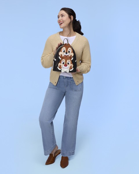 Two Chips and a Miss Mini Backpack - Disney Loungefly Chip 'n' Dale