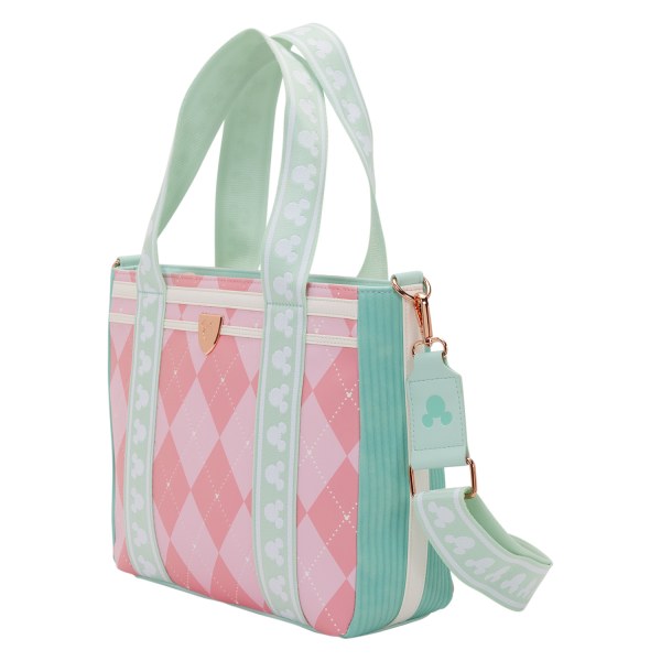 Mickey & Friends Tennis Tote Bag with Coin Bag - Disney Loungefly