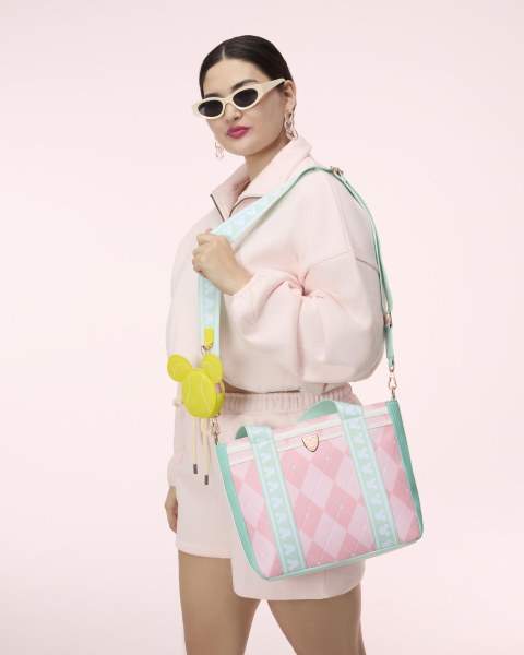Mickey & Friends Tennis Tote Bag with Coin Bag - Disney Loungefly