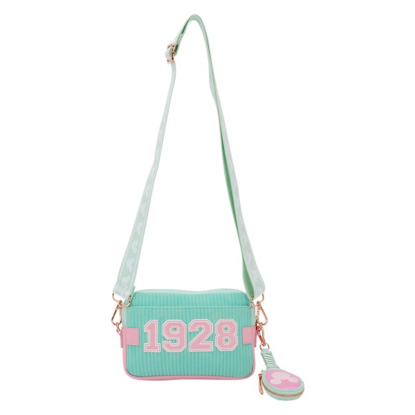 Mickey & Friends Tennis Sling Crossbody Bag with Coin Bag - Disney Loungefly