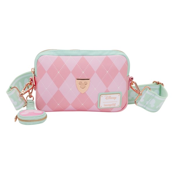 Mickey & Friends Tennis Sling Crossbody Bag with Coin Bag - Disney Loungefly