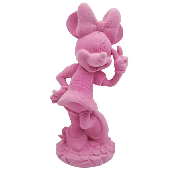 Flocked Minnie Garden Statue – Disney Mickey and friends