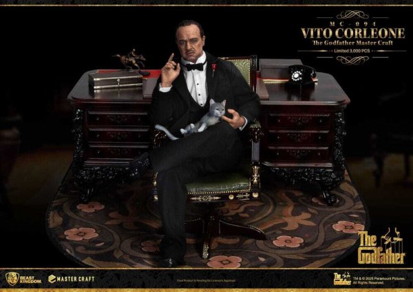 The Godfather Vito Corleone Master Craft Figurine 31 cm