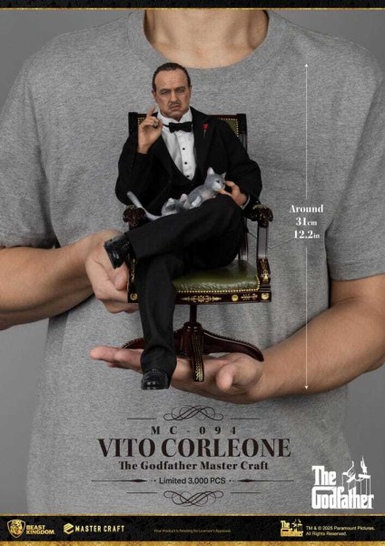 The Godfather Vito Corleone Master Craft Figurine 31 cm