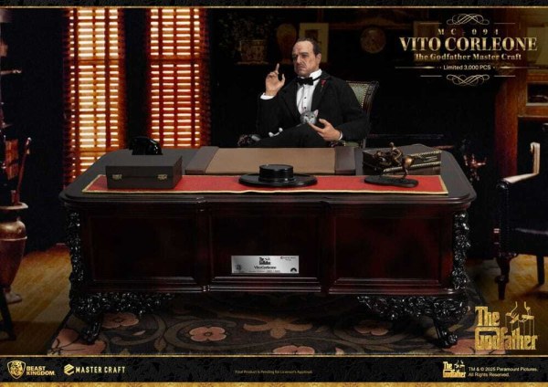 The Godfather Vito Corleone Master Craft Figurine 31 cm