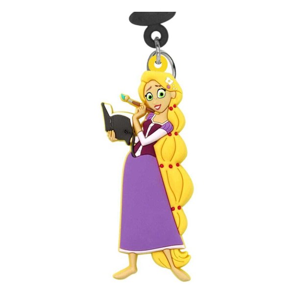 keychain Bag PVC Backpack Soft Touch Rapunzel - Disney Princess