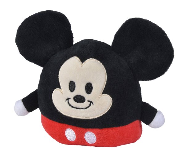 Reversible plush Mickey/Minnie 8 cm - Disney