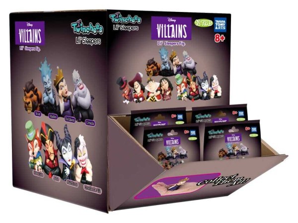 Villains Blind bag Twinchees Lil' Sleeper figurine 5 cm - Disney Villains