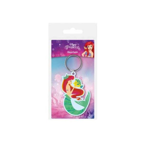 Ariel rubber keychain 6 cm - Disney The Little Mermaid