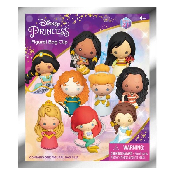 3D Backpack keychain Ultimate Princess Series 31 - Disney