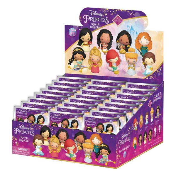 3D Backpack keychain Ultimate Princess Series 31 - Disney