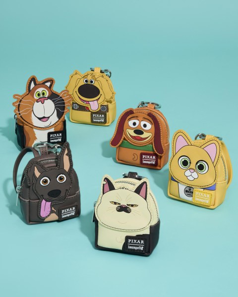 Dogs & Cats Mystery Mini Backpack Keychain Charm - Disney-Pixar Loungefly