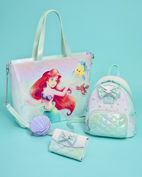 Iridescent Pearl Mini Backpack - Disney Loungefly The Little Mermaid