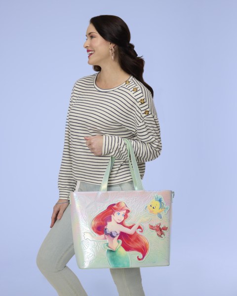 Ariel & Flounder Tote Bag with Coin Bag - Disney Loungefly The Little Mermaid