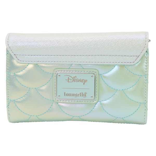 Iridescent Pearl Flap Wallet - Disney Loungefly The Little Mermaid