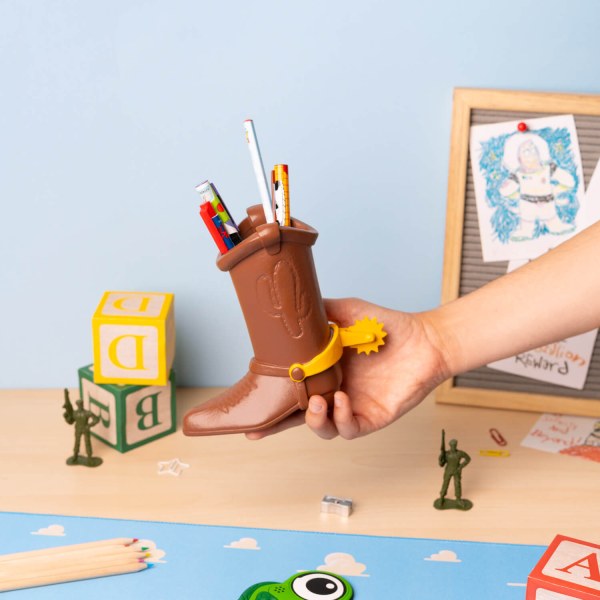 Toy Story Woody Boot Pencil Holder with Stationery Set – 16 cm