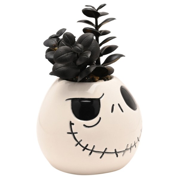 Disney Nightmare Before Christmas Jack planter with faux plant