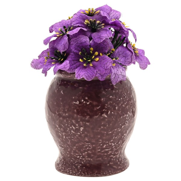 Disney Nightmare Before Christmas Deadly Nightshade planter with faux plant