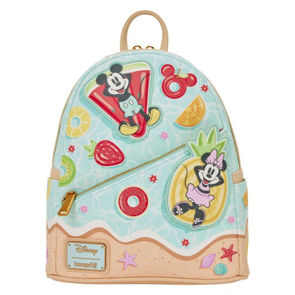 Mickey & Minnie Beach Fun Mini Backpack - Disney Loungefly