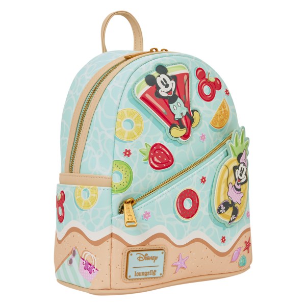 Mickey & Minnie Beach Fun Mini Backpack - Disney Loungefly