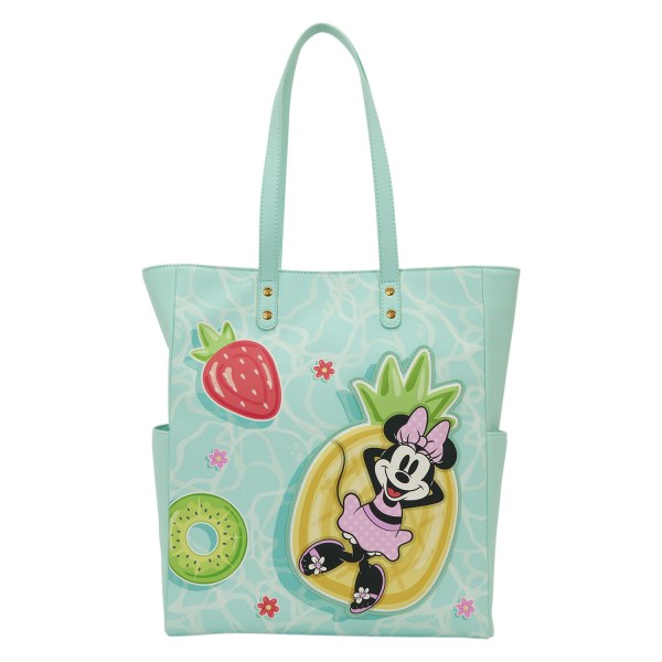 Mickey & Minnie Beach Fun Tote Bag - Disney Loungefly