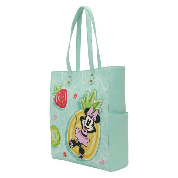 Mickey & Minnie Beach Fun Tote Bag - Disney Loungefly