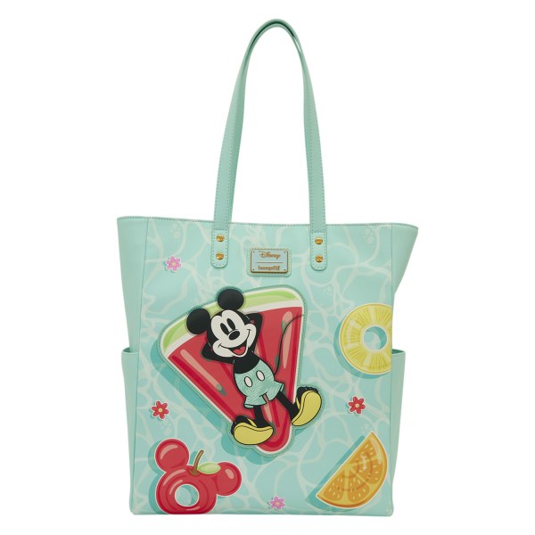 Mickey & Minnie Beach Fun Tote Bag - Disney Loungefly