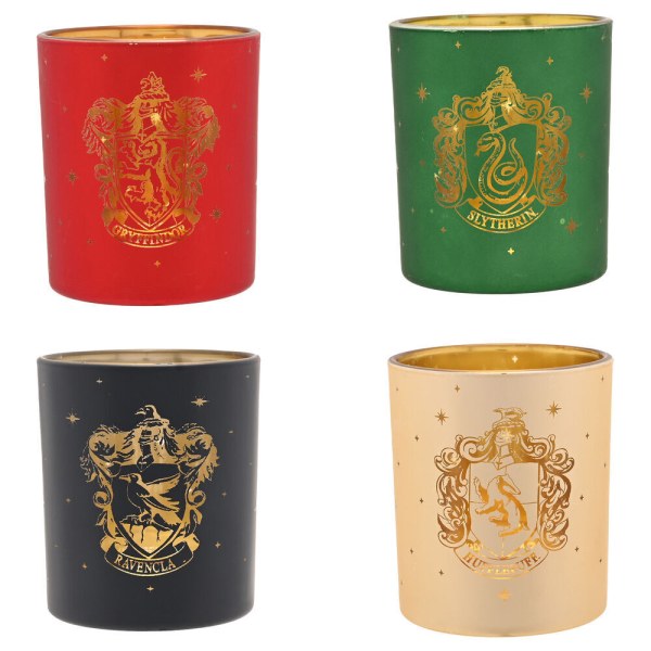 Houses set of 4 tealight holders - Harry Potter