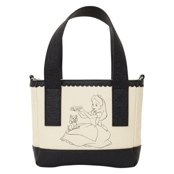 Alice in Wonderland Mini Tote Crossbody Bag - Disney Loungefly