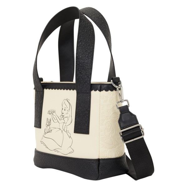 Alice in Wonderland Mini Tote Crossbody Bag - Disney Loungefly