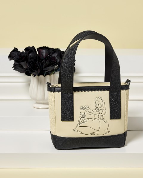 Alice in Wonderland Mini Tote Crossbody Bag - Disney Loungefly