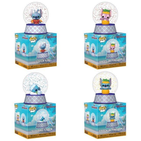 Mystery Mini Snow globe Stitch - Disney FUNKO POP