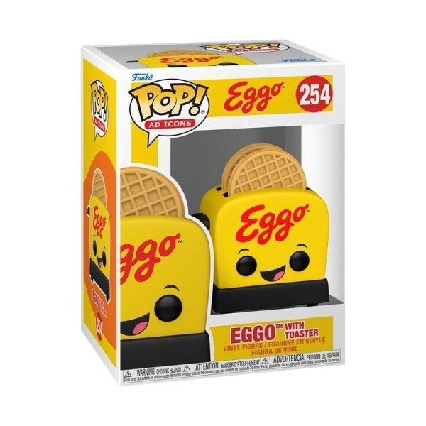 FUNKO POP! 254 Eggo with toaster - Kellog