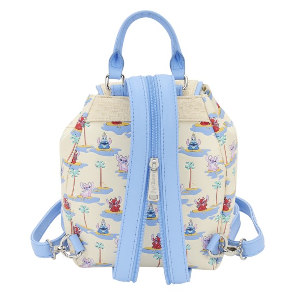 Stitch, Angel, & Leroy Mini Backpack - Disney Loungefly Lilo & Stitch
