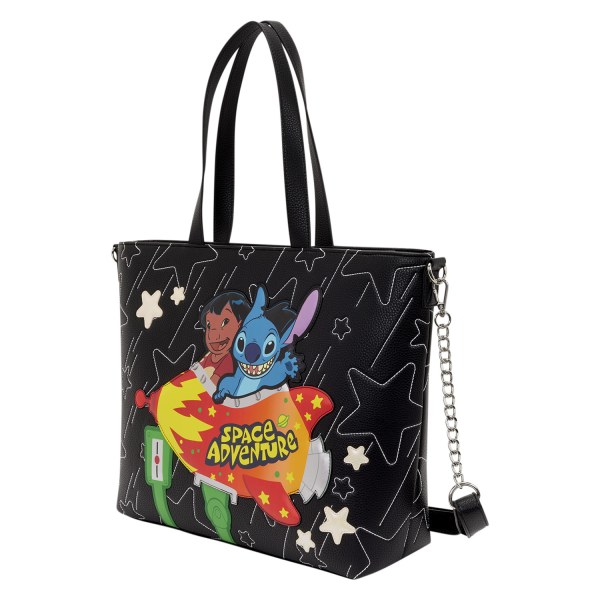 Space Adventure Tote Crossbody Bag - Disney Loungefly Lilo & Stitch