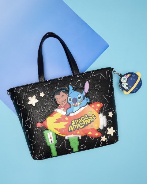 Space Adventure Tote Crossbody Bag - Disney Loungefly Lilo & Stitch