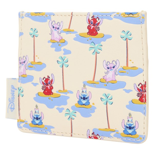 Stitch, Angel, & Leroy Card Holder - Disney Loungefly Lilo & Stitch