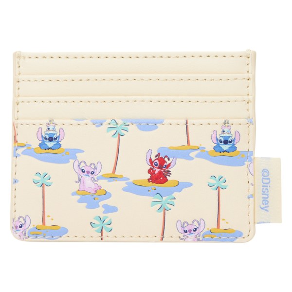 Stitch, Angel, & Leroy Card Holder - Disney Loungefly Lilo & Stitch