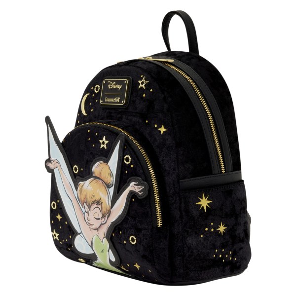 Tinker Bell Pixie Dust Velvet Mini Backpack - Disney Loungefly Peter Pan