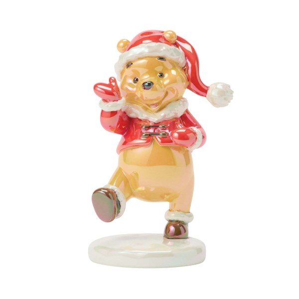 Winnie the Pooh - Christmas Figurine - Disney Grand Jester - Enesco France Exclusive