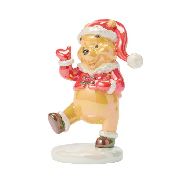 Winnie the Pooh - Christmas Figurine - Disney Grand Jester - Enesco France Exclusive
