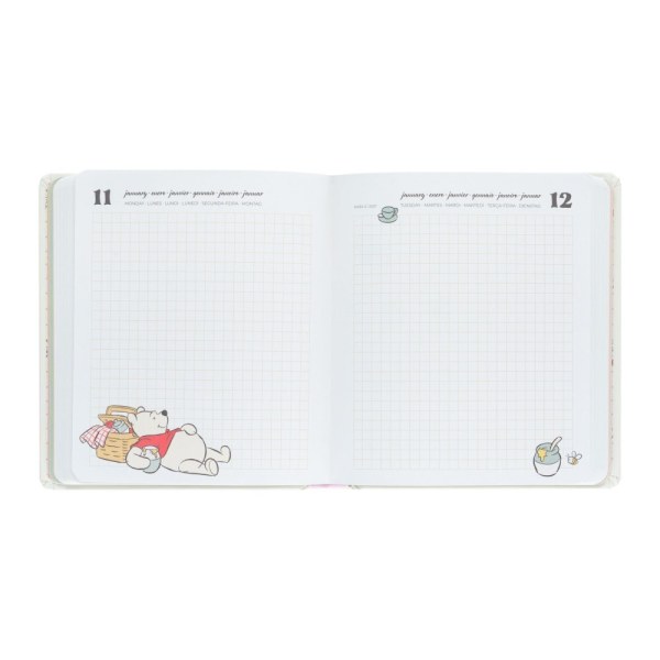 Winnie the Pooh 2026/2027 Daily School Diary – 11-Month Hardcover Edition