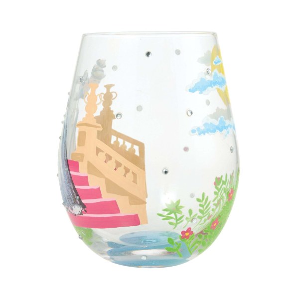 IF THE SHOE FITS CINDERELLA STEMLESS GLASS - DISNEY LOLITA