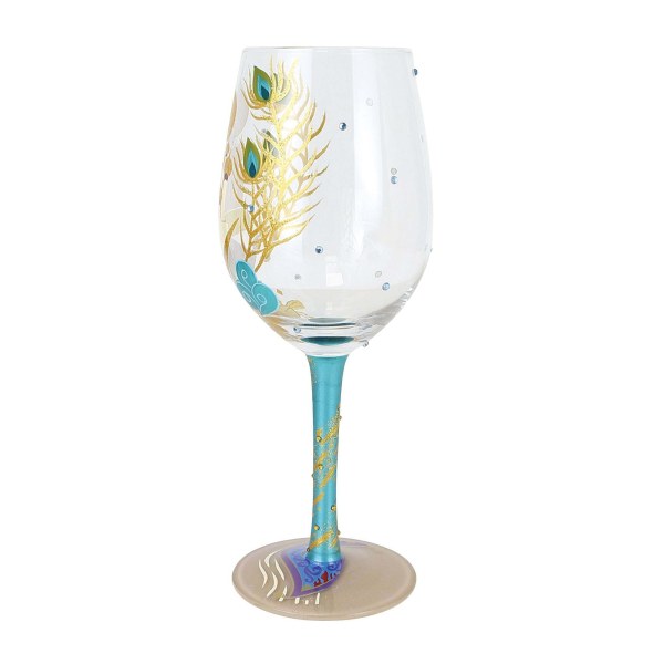 "SHOW ME THE WORLD" JASMINE WINE GLASS - DISNEY LOLITA