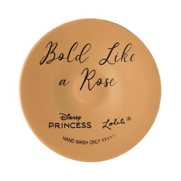 "BOLD LIKE A ROSE" BELLE WINE GLASS - DISNEY LOLITA