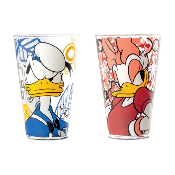 Set 2 pieces glass 310 ml Donald & Daisy - Egan Disney Home