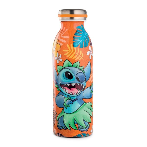 Water Bottle Stitch Orange 500ml - Egan Disney Home