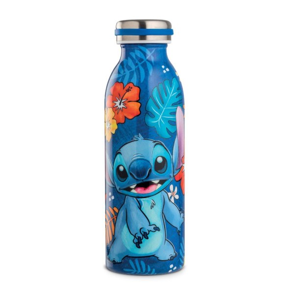 Water Bottle Stitch Bleu 500ml - Egan Disney Home