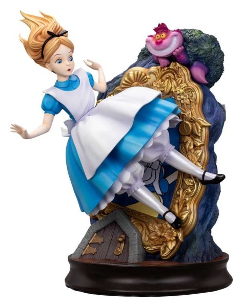 Alice in wonderland and the Cheshire cat - Master Craft Statue