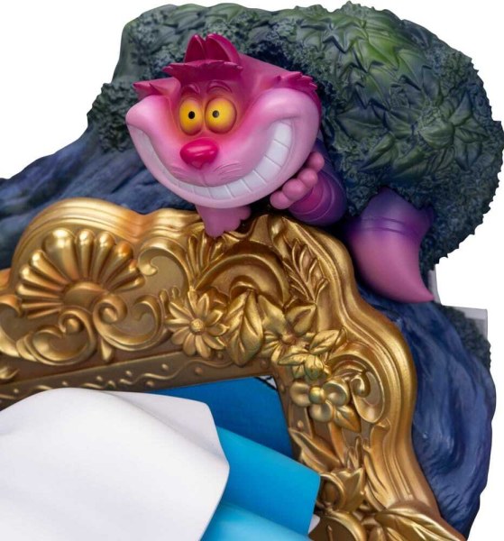 Alice in wonderland and the Cheshire cat - Master Craft Statue